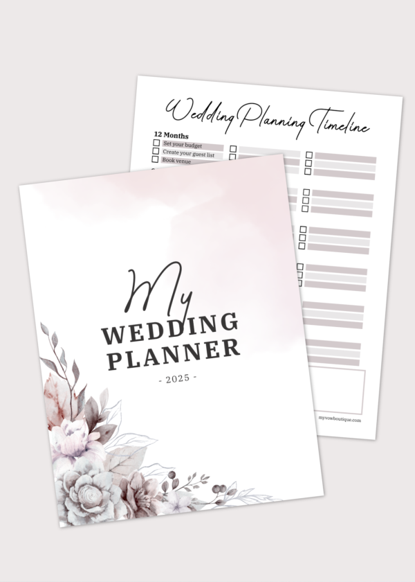 Romantic Floral Wedding Planner Starter - Image 4