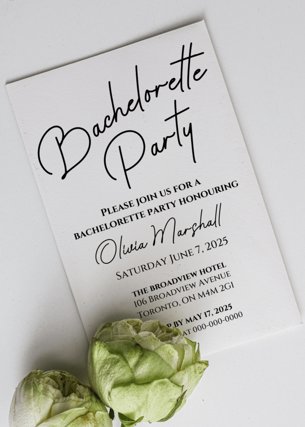 Custom Bachelorette Weekend Invite - Image 2