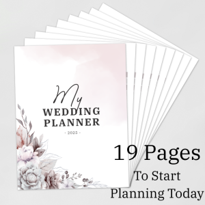 Romantic Floral Wedding Planner Starter